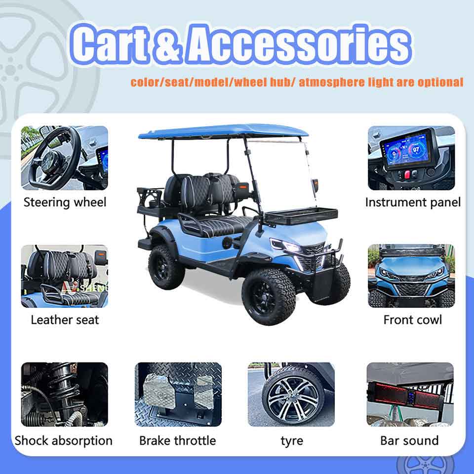 golf carts for sale gas powered 4 seater - Image 5