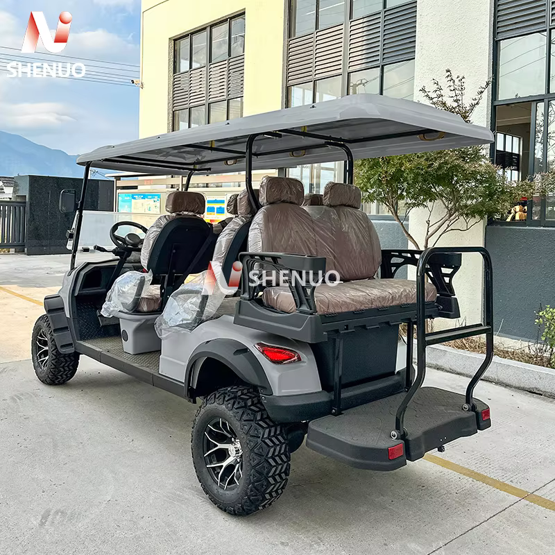 electric golf buggies 6 seater - Image 4