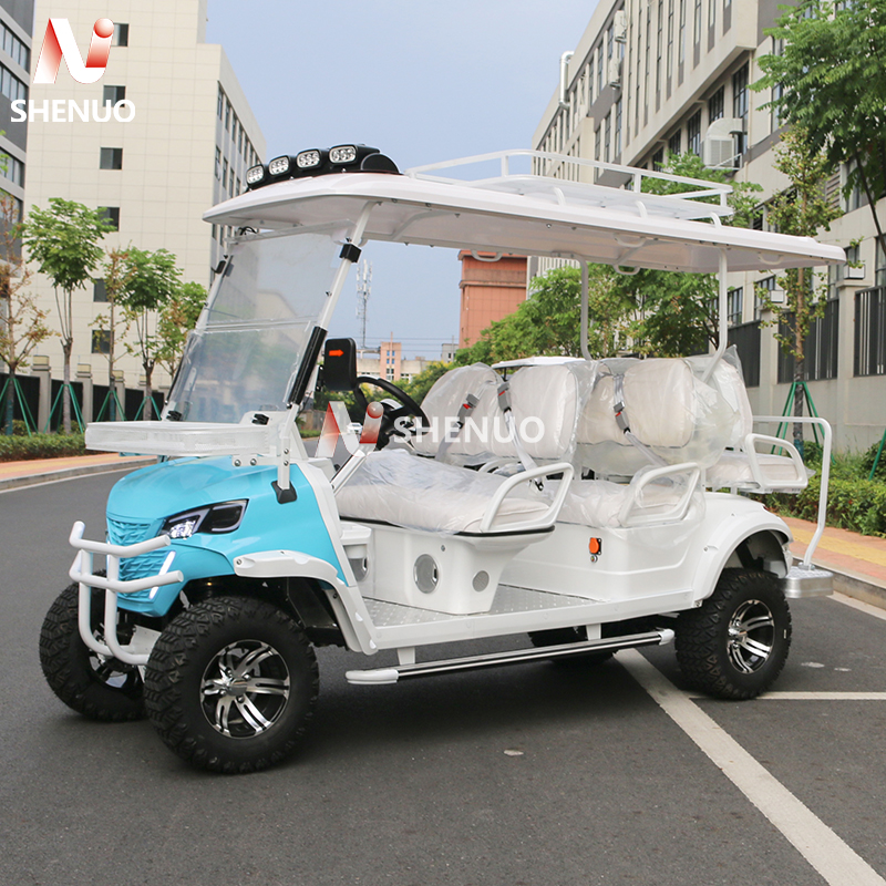 golf buggy electric 6 seater