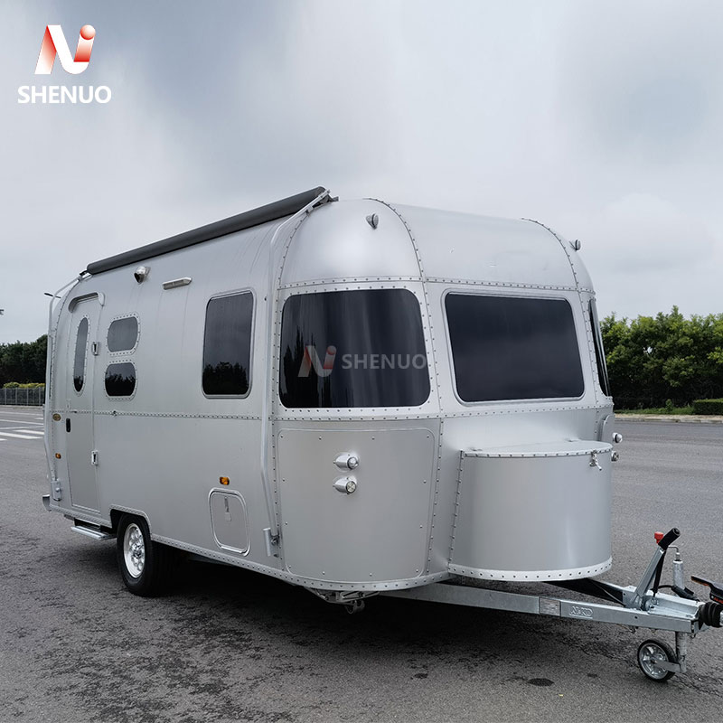 camper trailer Travel  Starship 3 PLUS A separate kitchen and bathroom offer a luxurious experience.