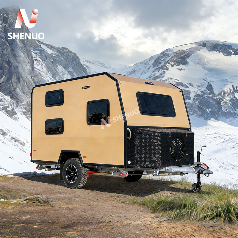 camper trailer AL-11 Independent suspension, off-road tires. - Image 3