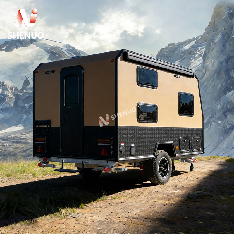 camper trailer AL-11 Independent suspension, off-road tires. - Image 2
