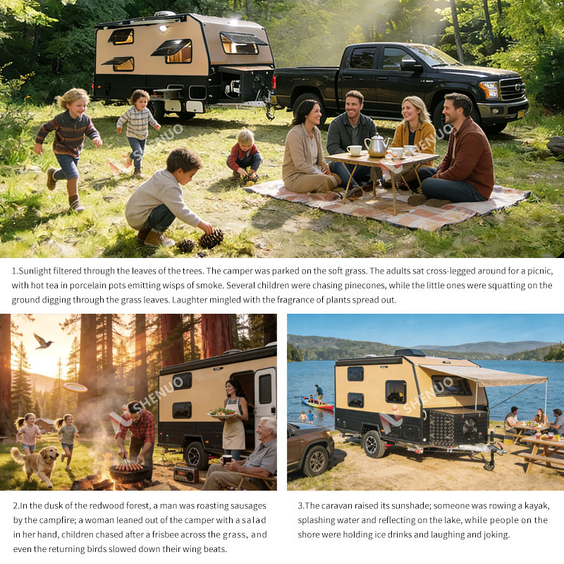 camper trailer AL-11 Independent suspension, off-road tires. - Image 5