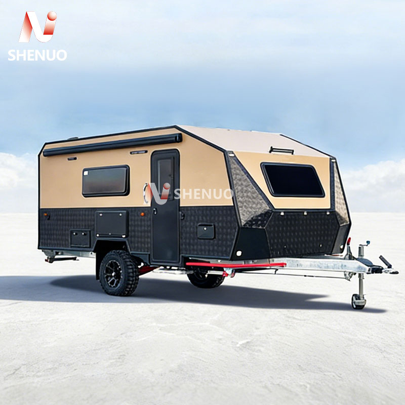 camper trailer AL-16 Separate kitchen, expandable sofa - Image 3