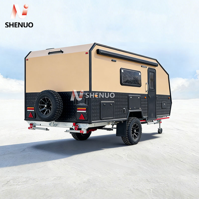 camper trailer AL-16 Separate kitchen, expandable sofa - Image 2