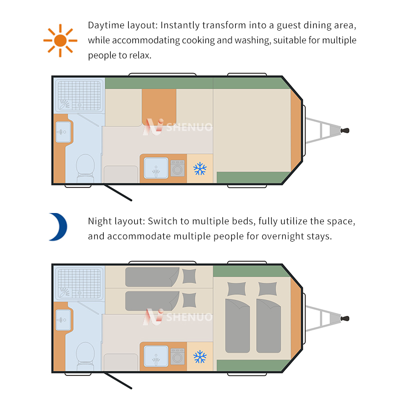 camper trailer AL16 Wet-Dry Separation Board - Image 4