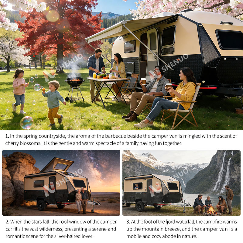 camper trailer AL-16 Separate kitchen, expandable sofa - Image 5