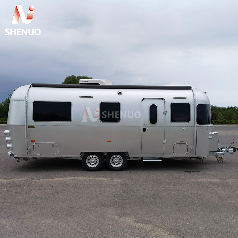 26FT Hybrid Camper Trailer with Diesel Heater Lithium Solar for New Zealand South Island Winter Touring Couples - Image 2