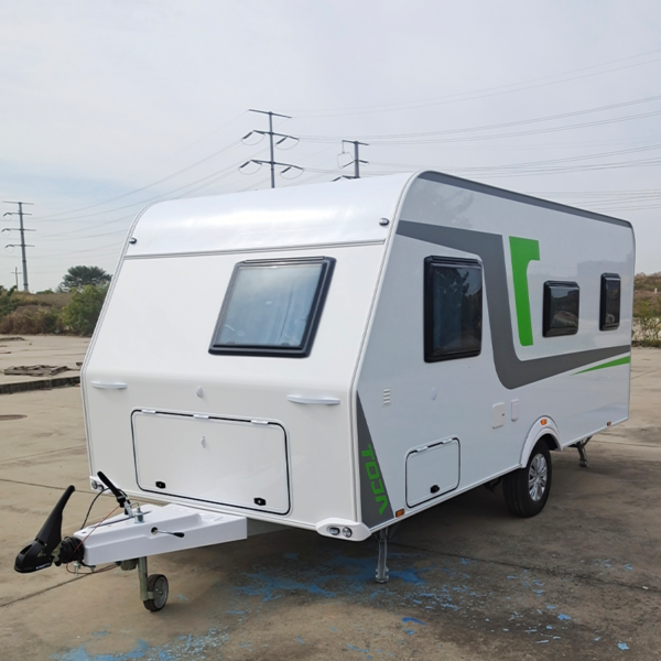21FT Family Travel Trailer Electric Slide Out Living Area for Australian Long Trip Family 6 Berth Wholesale