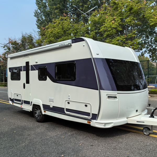 Tandem Axle 22FT Off Road Caravan Heavy Load 3500kg ATM for Australian Long Term Touring 4 Berth Family