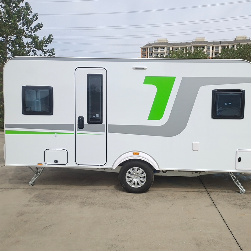 21FT Family Travel Trailer Electric Slide Out Living Area for Australian Long Trip Family 6 Berth Wholesale - Image 2