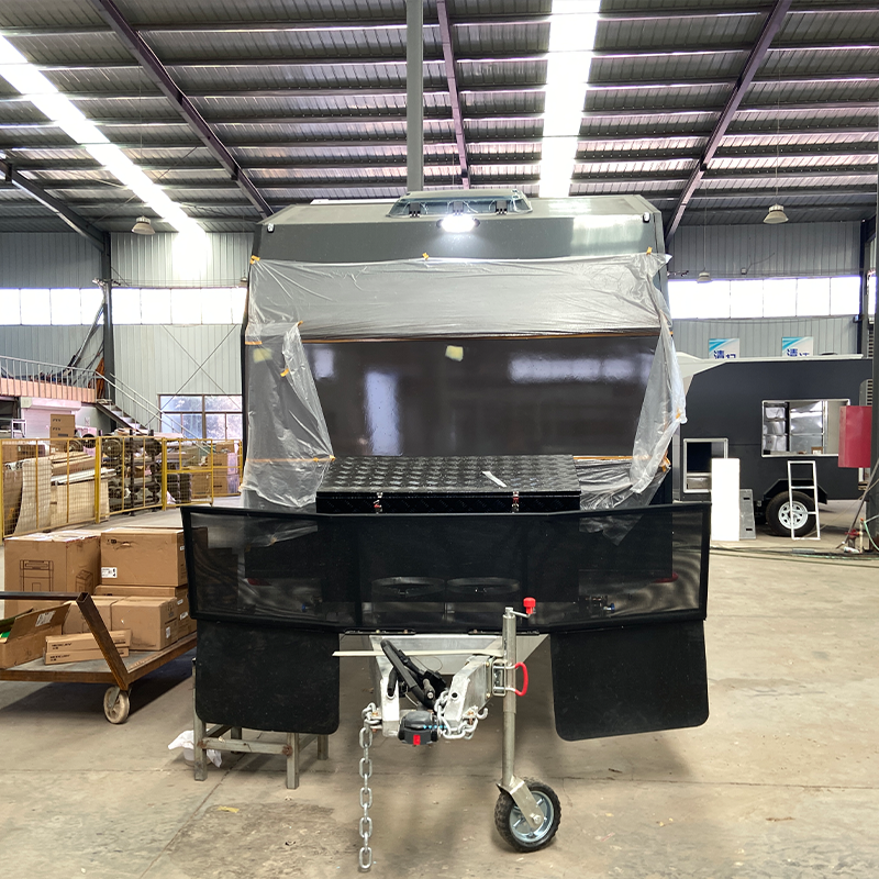 Luxury Off Road Caravan 23FT Slide Out Bedroom Wall Australian Premium Couples Touring with Heated Floor - Image 2
