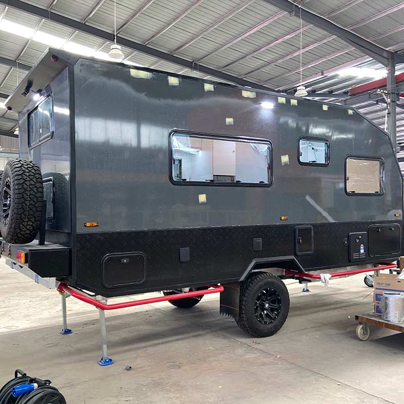 Luxury Off Road Caravan 23FT Slide Out Bedroom Wall Australian Premium Couples Touring with Heated Floor - Image 3