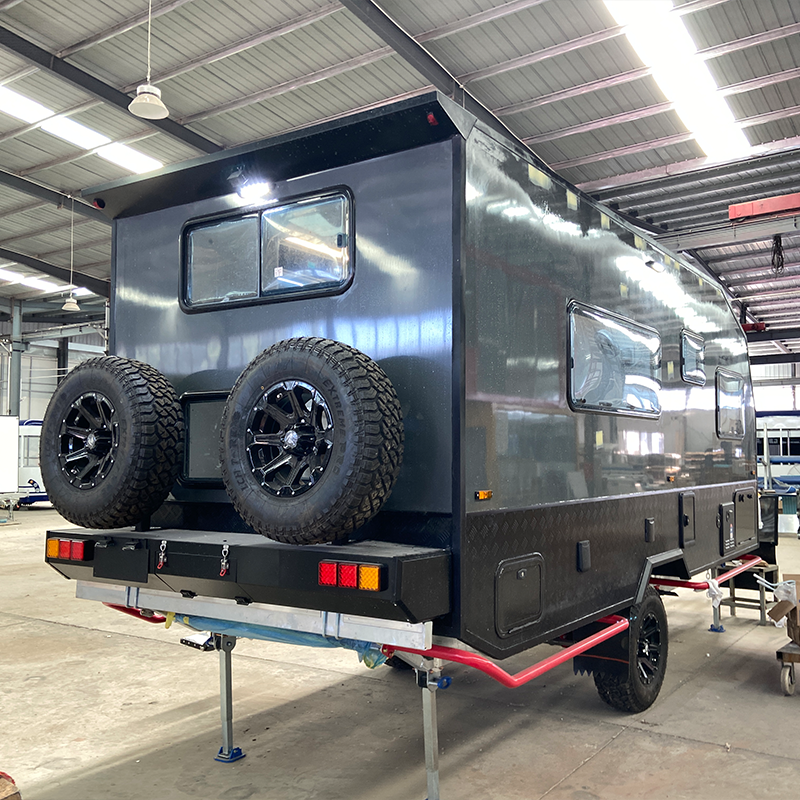 Luxury Off Road Caravan 23FT Slide Out Bedroom Wall Australian Premium Couples Touring with Heated Floor - Image 4